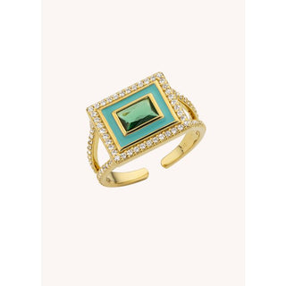 Ring - Turquoise El Paso Or