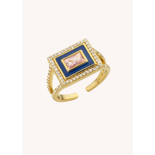 RING - NAVY EL PASO Or