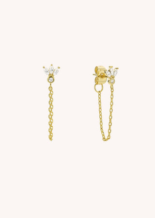 Earrings  Magnolia Chain