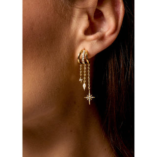 Earrings - Diwali River Or