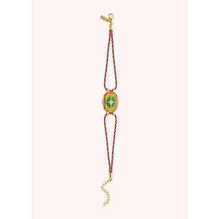 Bracelet - Green Diwali Boheme