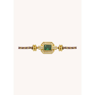 Green Shiny Art Deco
