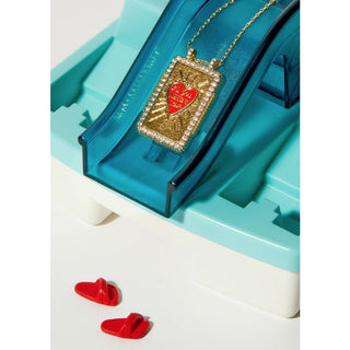 Necklace - Red Heart Boheme