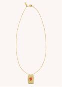 Necklace - Red Heart Boheme