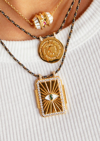Necklace - White Talisman