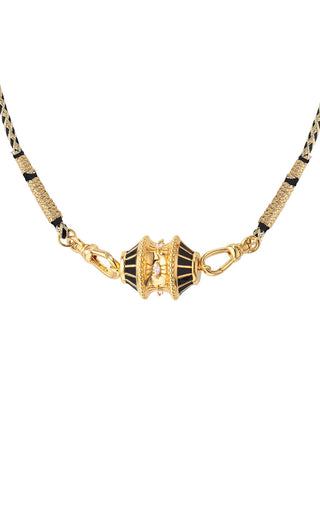 COLLIER - BIG TALISMAN BLACK