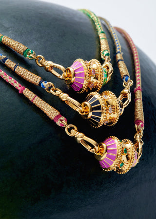 COLLIER - BIG TALISMAN BLACK