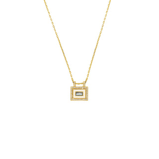 Necklace - Ivory Labradorite El Paso