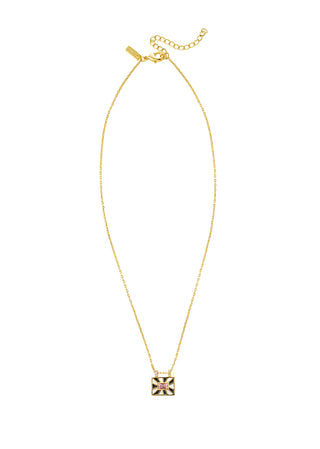 Necklace - Black & White El Paso Or