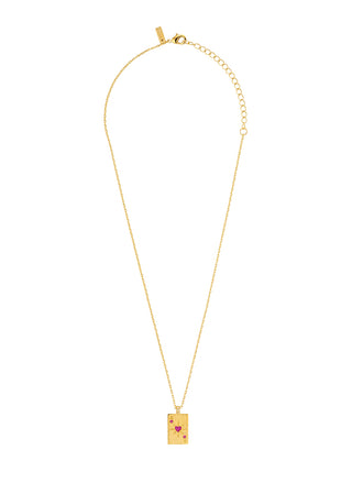 Necklace - Ace Of Heart Or