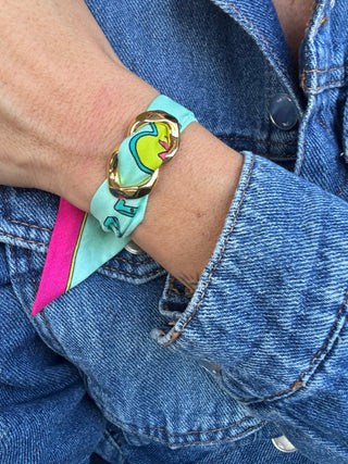 Decembre Cuff And Luck You-Vertdeau Ribbon