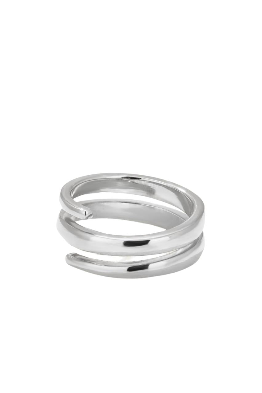 Coil Silver Ring