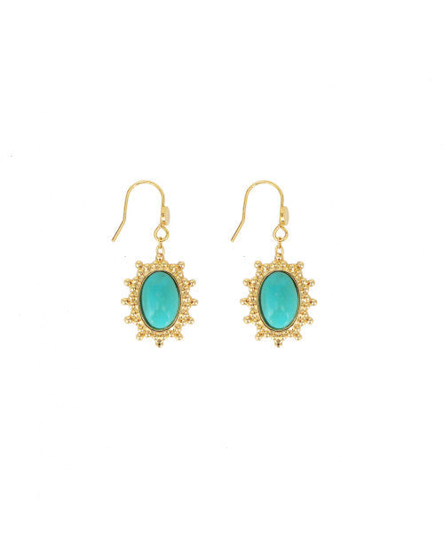 Thelma earrings turquoise