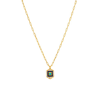 Gatsby Blue Necklace